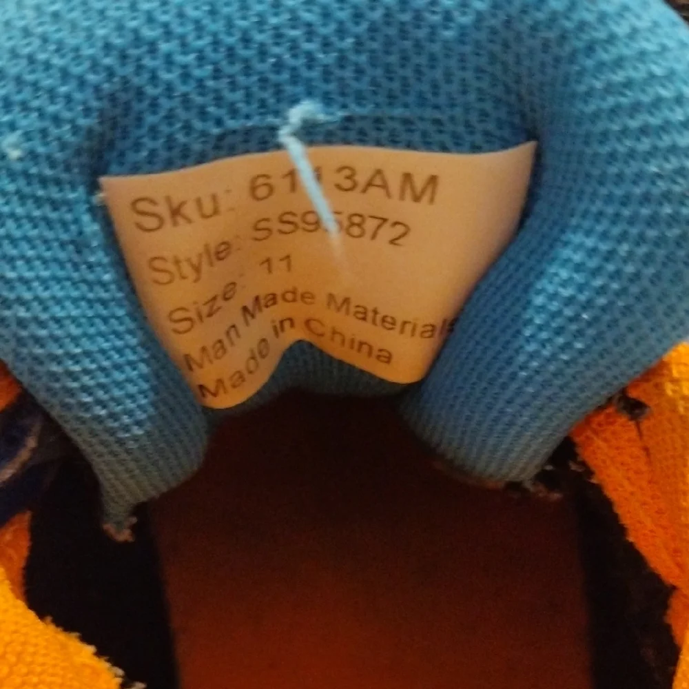 Blue Cookie Monster Kids Shoes - Picture 3 of 7